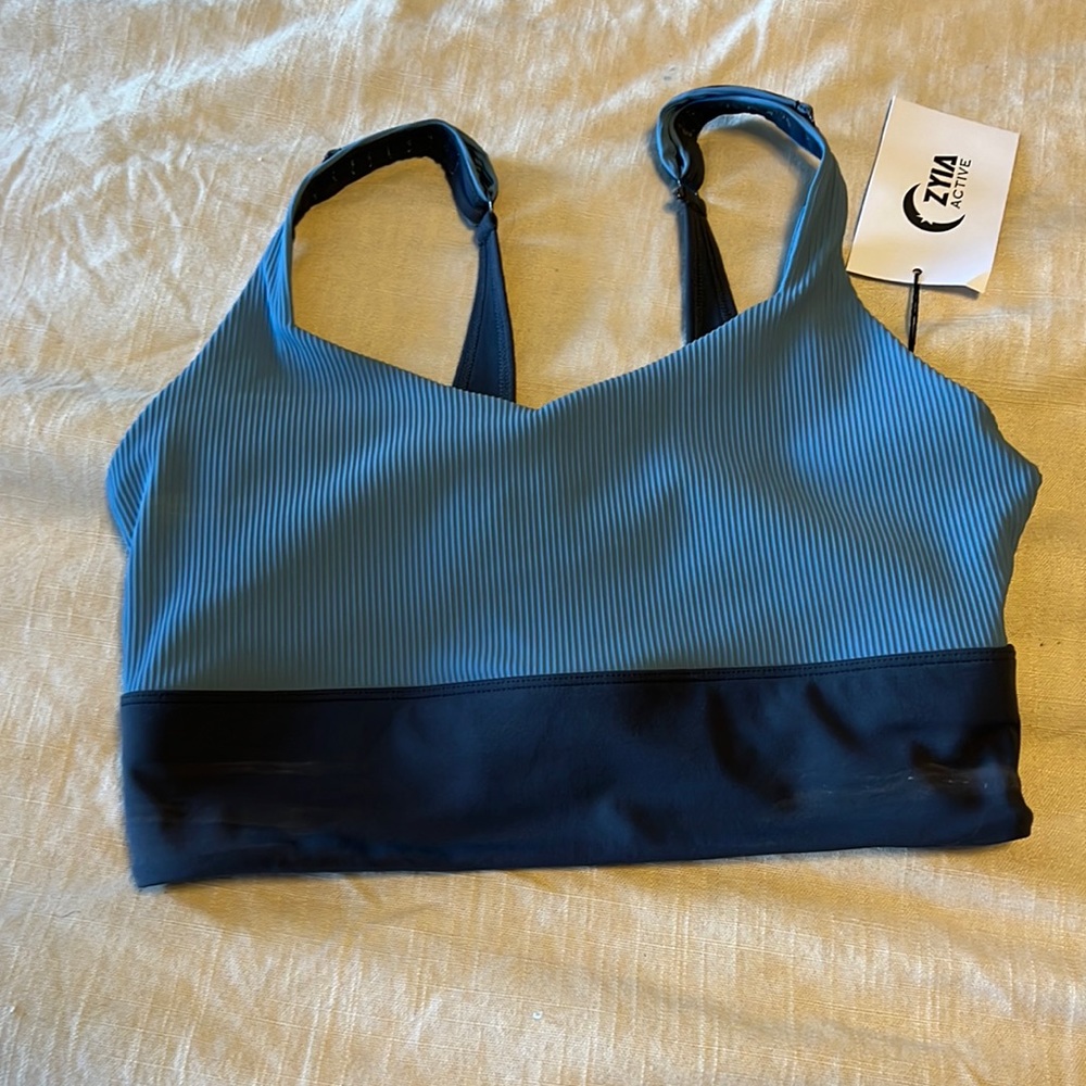 Zyia storm parallel luxe adjustable bra m